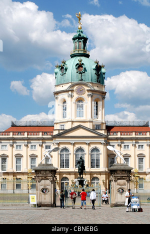 Schloss Charlottenburg in Berlin. Stockfoto