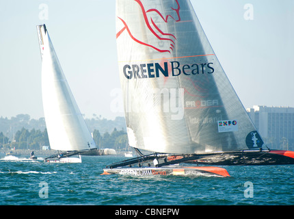 Der 34. America Cup World Series in San Diego, 16. November 2011 Stockfoto