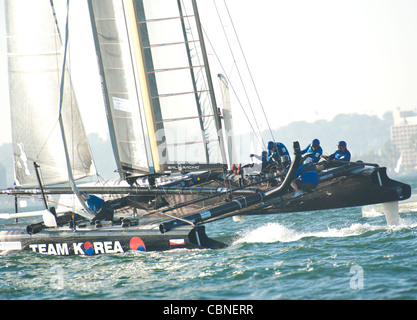 Der 34. America Cup World Series in San Diego, 16. November 2011 Stockfoto