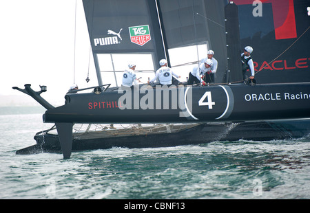 Der 34. America Cup World Series in San Diego, 17. November 2011 Stockfoto