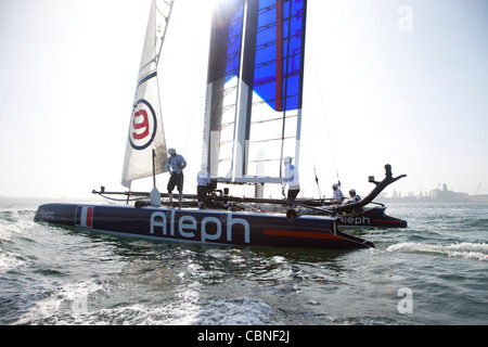 Der 34. America Cup World Series in San Diego, 17. November 2011 Stockfoto