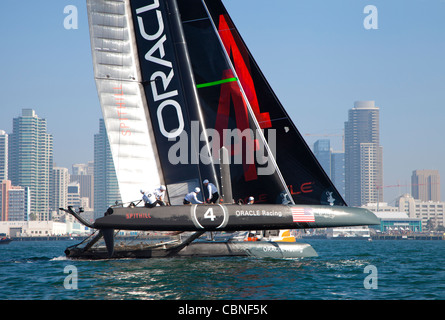 Der 34. America Cup World Series in San Diego, 17. November 2011 Stockfoto