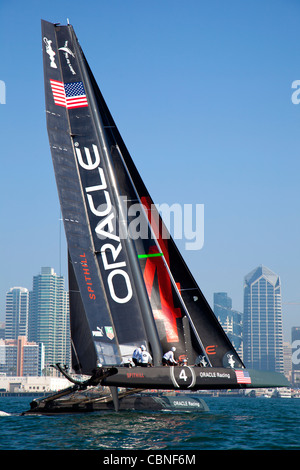 Der 34. America Cup World Series in San Diego, 17. November 2011 Stockfoto