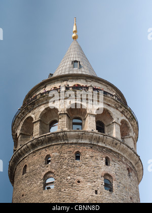 Galata-Turm-ISTANBUL-Türkei Stockfoto