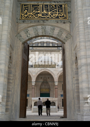 Süleymaniye-Moschee, Istanbul, Türkei Stockfoto