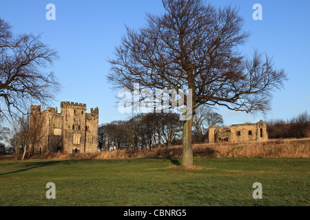 Hylton Schloß und Kapelle Sunderland, North East England Stockfoto