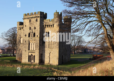 Hylton Schloß Ostfassade Sunderland, North East England Stockfoto