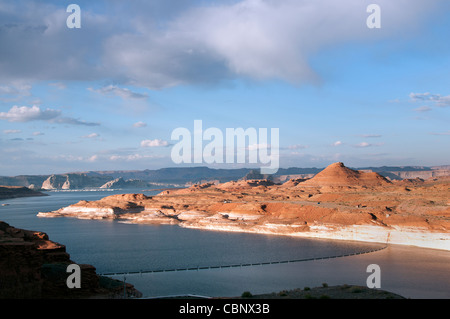 Wüste Utah, Sandsteinformationen, Lake Powell , Glenn Canyon Stockfoto