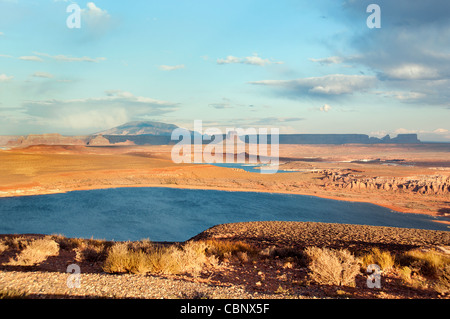 Wüste Utah, Sandsteinformationen, Lake Powell , Glenn Canyon Stockfoto