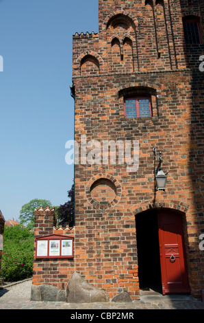 Dänemark, Helsingoer. Die Kirche der Hl. Maria & Kloster unserer lieben Frau, c. 1430. Stockfoto