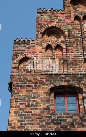 Dänemark, Helsingoer. Die Kirche der Hl. Maria & Kloster unserer lieben Frau, c. 1430. Stockfoto