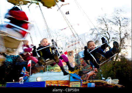 Winter-Wunderland im Hyde Park Stockfoto