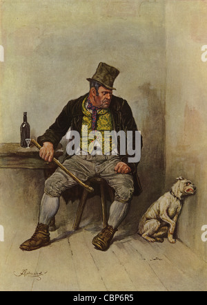 Bill Sikes von "Oliver Twist" Stockfoto