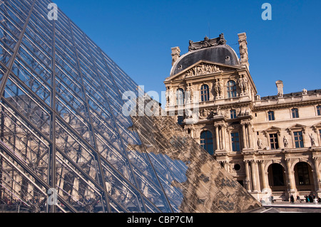 Der Louvre - Paris (Frankreich) Stockfoto