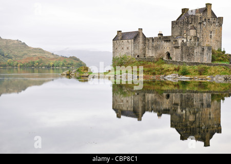 Eilean Donan Castle, Loch, Duich, in der Nähe von Skye & Lochalsh, Highlands, Schottland Stockfoto