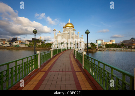 Omar Ali Saifuddien Moschee, Bandar Seri Begawan, Brunei Stockfoto