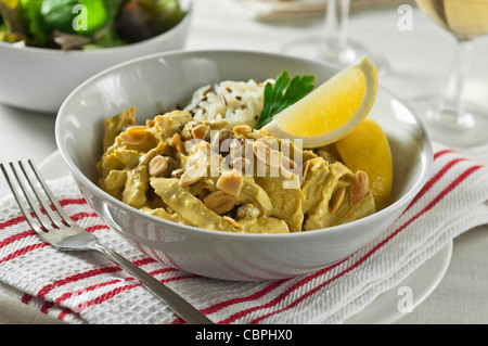 Coronation chicken Stockfoto