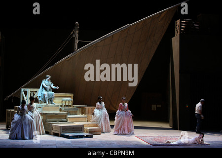 Giulio Cesare, GIULIO CESARE - Oper in 3 wirkt - Musik von Georg Friedrich HAENDEL - Libretto: Francesco HAYM von Giacomo Fran Stockfoto