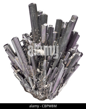 Stibnite, Felsobanya, Rumänien Stockfoto