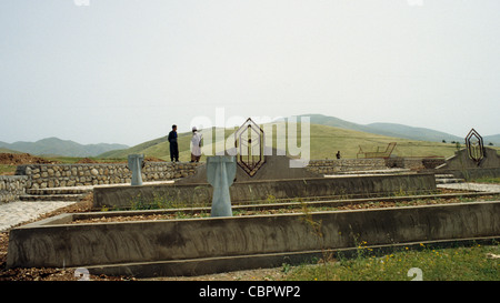 Halabja, Irakisch-Kurdistan, sobald Haus zu 5.000 Kurden von Saddam Hussein mit chemischen Waffen im März 1988 angegriffen Stockfoto