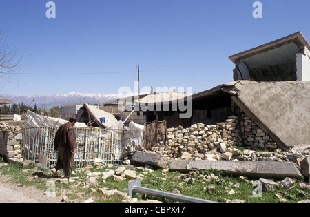 Halabja, Irakisch-Kurdistan, sobald Haus zu 5.000 Kurden von Saddam Hussein mit chemischen Waffen im März 1988 angegriffen Stockfoto