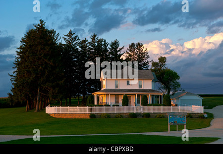 Dyersville Iowa Film-set des berühmten Film Feld der Träume Baseball park Stockfoto