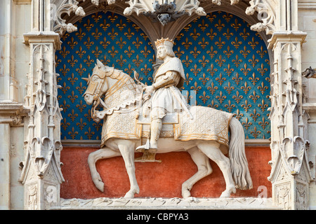 Loire-Tal, Chateau de Blois Stockfoto