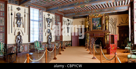 Loire-Tal, Chateau de Cheverny Stockfoto