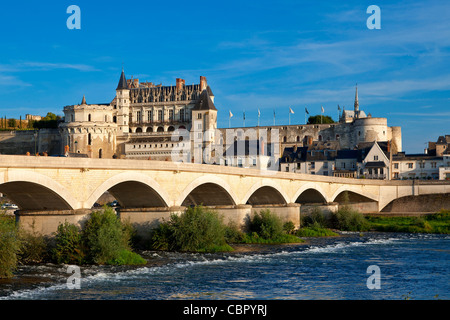 Loire-Tal, Schloss Amboise Stockfoto