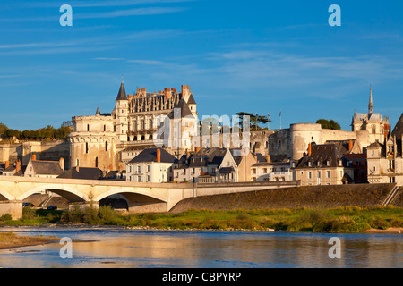 Loire-Tal, Schloss Amboise Stockfoto