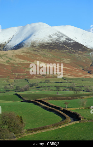 Die Howgill Fells von Firbank. Cumbria, England, Vereinigtes Königreich, Europa. Stockfoto