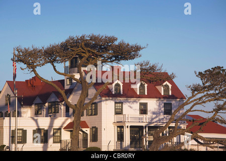 USA, Kalifornien, Nord-Kalifornien, North Coast, Samoa, Vereinigte Staaten Küstenwache Station, Humboldt Bay Stockfoto