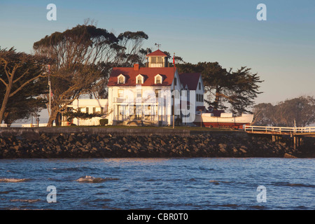 USA, Kalifornien, Nord-Kalifornien, North Coast, Samoa, Vereinigte Staaten Küstenwache Station, Humboldt Bay Stockfoto