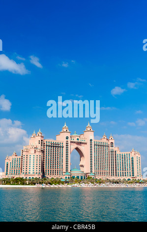 Das Atlantis Hotel auf Palm Jumeirah in Dubai in Vereinigte Arabische Emirate Stockfoto