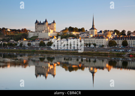 Loire-Tal, Chateau de Saumur Stockfoto