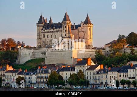 Loire-Tal, Chateau de Saumur Stockfoto