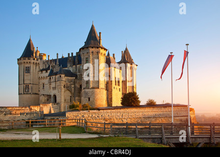 Loire-Tal, Chateau de Saumur Stockfoto