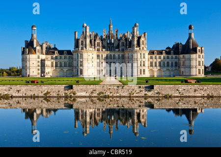 Loire-Tal, Chateau de Chambord Stockfoto