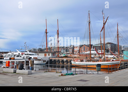 Oslo: urbane Szenen rund um den Oslofjord Stockfoto