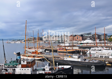 Oslo: urbane Szenen rund um den Oslofjord Stockfoto