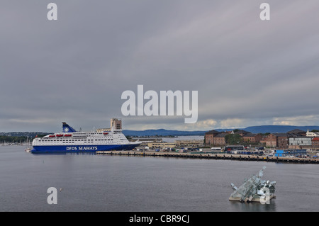 Oslo: urbane Szenen rund um den Oslofjord Stockfoto