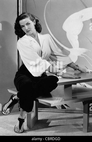 Jane Russell (21. Juni 1921 – 28. Februar 2011) - US-amerikanische Schauspielerin Stockfoto