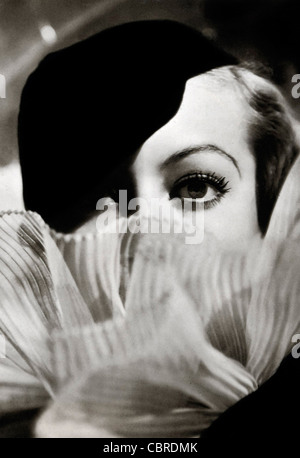 Joan Crawford (23. März 1905 – 10. Mai 1977), geboren LeSueurist - amerikanischen Schauspielerin Stockfoto