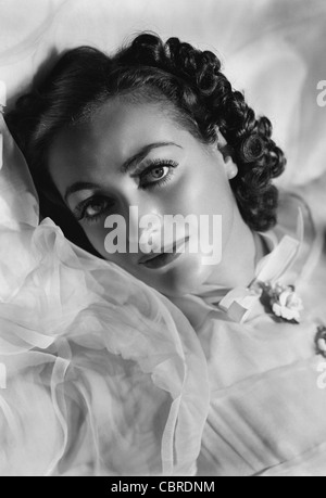 Joan Crawford (23. März 1905 – 10. Mai 1977), geboren LeSueurist - amerikanischen Schauspielerin Stockfoto