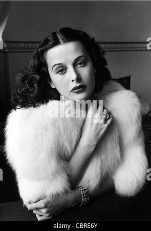 Hedy Lamarr (9. November 1913 – 19. Januar 2000)-österreichisch-amerikanische Schauspielerin Stockfoto