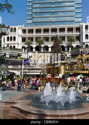 dh TSIM SHA TSUI HONG KONG 1881 Heritage shopping Arcade-Mall Komplex Plaza Brunnen Stockfoto