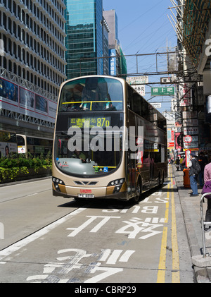 dh MONG KOK HONG KONG KMB Volvo B9TL WEG2 Bus Nathan Road Stockfoto