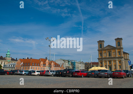 Stortorget Platz Karlskrona in Blekinge Grafschaft Schweden Südeuropa Stockfoto