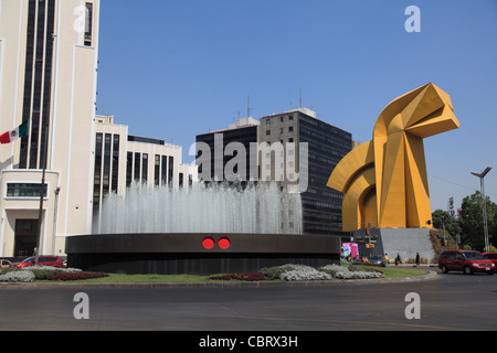 El Caballito, Skulptur, Paseo De La Reforma, Reforma, Mexiko-Stadt, Mexiko, Nordamerika Stockfoto