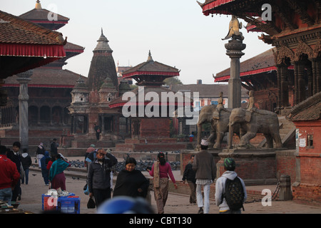 Patan Durbar Square-UNESCO-Welterbe Stockfoto